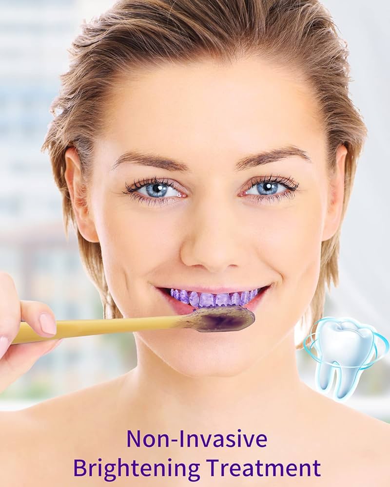 GlorySmaile ホームホワイトニング Amazon.com : GlorySmile Purple Toothpaste Whitening, Color